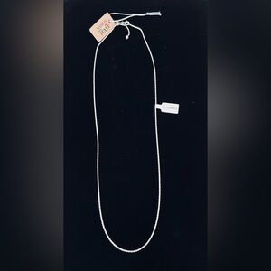 Mia Fiore Italy Sterling Silver 925 Adjustable Rope Chain - NWT